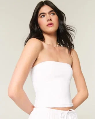 Μαλακό ελαστικό ύφασμα χωρίς ραφές Tube Top