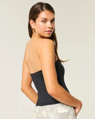 Μαλακό ελαστικό ύφασμα χωρίς ραφές Tube Top