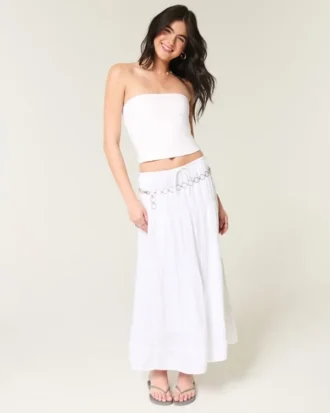 Μαλακό ελαστικό ύφασμα χωρίς ραφές Tube Top