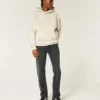 Μαύρο Straight Jeans