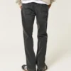 Μαύρο Straight Jeans