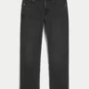 Μαύρο Straight Jeans