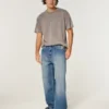 Μέτρια πλύση Alien Graphic Baggy Jeans Μέτρια πλύση Alien Graphic Baggy Jeans