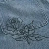 Μέτρια πλύση Doodle Baggy Jeans