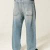 Μέτρια πλύση Hollywood Graphic Skater Baggy Jeans