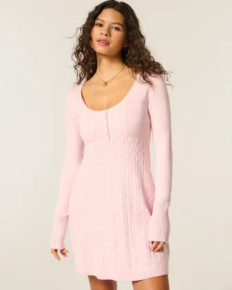 Μίνι φόρεμα Babydoll Sweater