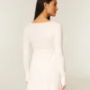 Μίνι φόρεμα Babydoll Sweater Μίνι φόρεμα Babydoll Sweater