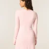 Μίνι φόρεμα Babydoll Sweater Μίνι φόρεμα Babydoll Sweater