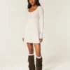 Μίνι φόρεμα Babydoll Sweater Μίνι φόρεμα Babydoll Sweater