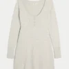 Μίνι φόρεμα Babydoll Sweater Μίνι φόρεμα Babydoll Sweater