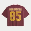 Μπλούζα ποδοσφαίρου με γραφικά Arizona State University Sun Devils Μπλούζα ποδοσφαίρου με γραφικά Arizona State University Sun Devils