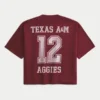 Μπλούζα ποδοσφαίρου με γραφικά Texas A&M University Aggies