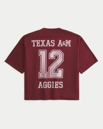 Μπλούζα ποδοσφαίρου με γραφικά Texas A&M University Aggies