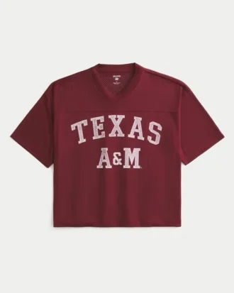 Μπλούζα ποδοσφαίρου με γραφικά Texas A&M University Aggies