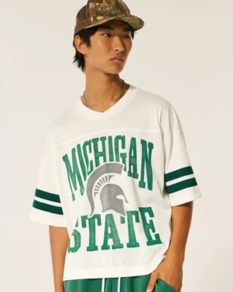 Μπλούζα ποδοσφαίρου Michigan State University Spartans με γραφικά