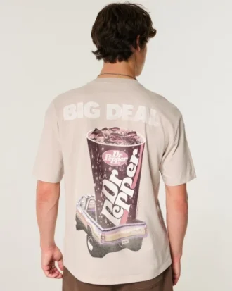 Μπλουζάκι Boxy Dr Pepper Graphic