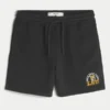 Μπλουζάκι με φλις μέχρι το μέσο του μηρού LSU Tigers Graphic Shorts