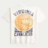 Μπλουζάκι με σχέδιο Boxy University of Virginia Cavaliers