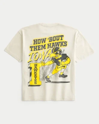 Μπλουζάκι με σχέδιο Iowa Hawkeyes
