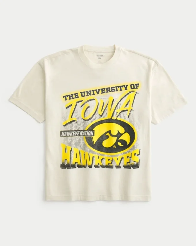 Μπλουζάκι με σχέδιο Iowa Hawkeyes