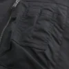 Μπουφάν bomber με φερμουάρ και τελειώματα από συνθετική γούνα Μπουφάν bomber με φερμουάρ και τελειώματα από συνθετική γούνα