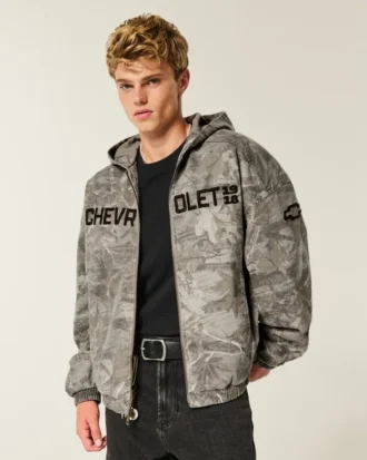Μπουφάν Chevrolet Graphic Camo Skater