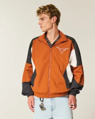 Μπουφάν με γραφικό σχέδιο Longhorns του Πανεπιστημίου του Τέξας στο Ώστιν
