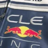 Μπουφάν Oracle Red Bull Racing από συνθετικό δέρμα με γραφικά Μπουφάν Oracle Red Bull Racing από συνθετικό δέρμα με γραφικά