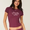 Naughty But Nice Graphic Baby Tee Naughty But Nice Graphic Baby Tee
