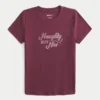 Naughty But Nice Graphic Baby Tee Naughty But Nice Graphic Baby Tee