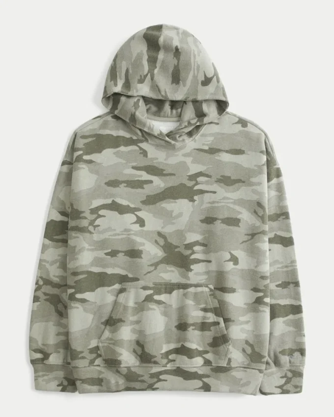 Oversized Camo Hoodie Oversized Camo Hoodie