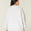 Oversized Mock-Neck Sweatshirt