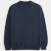 Oversized Mock-Neck Sweatshirt