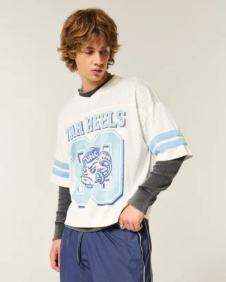 Πανεπιστήμιο της Βόρειας Καρολίνας στο Chapel Hill Tar Heels Γραφική φανέλα ποδοσφαίρου