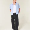 Πλυμένο μαύρο τζιν με σχέδιο αστεριού Super Baggy Πλυμένο μαύρο τζιν με σχέδιο αστεριού Super Baggy