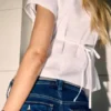Πουκάμισο με κοντό μανίκι από ποπλίν Πουκάμισο με κοντό μανίκι από ποπλίν