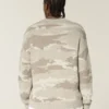 Πουλόβερ Boxy Camo Crew Πουλόβερ Boxy Camo Crew