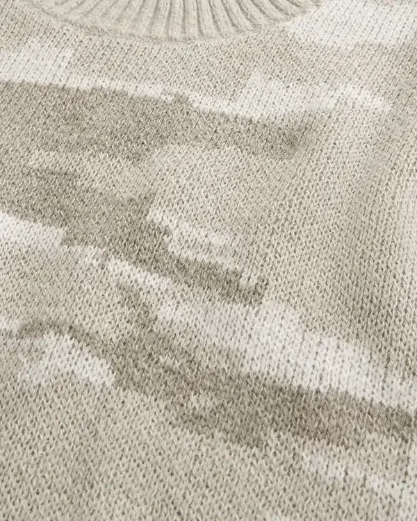 Πουλόβερ Boxy Camo Crew Πουλόβερ Boxy Camo Crew