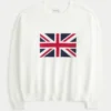 Πουλόβερ με απλό σχέδιο Union Jack
