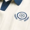 Πουλόβερ με κοντό μανίκι και κουμπιά Πουλόβερ με κοντό μανίκι και κουμπιά