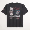 Σετ μπλουζάκι με σχέδιο Dale Earnhardt NASCAR και φανελένιο παντελόνι πιτζάμας