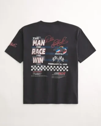 Σετ μπλουζάκι με σχέδιο Dale Earnhardt NASCAR και φανελένιο παντελόνι πιτζάμας