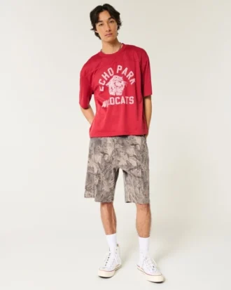 Σορτς Camo Baggy Denim Painter