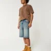 Σορτς Taz Graphic Medium Wash Super Baggy Denim Σορτς Taz Graphic Medium Wash Super Baggy Denim