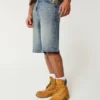 Σορτς Taz Graphic Medium Wash Super Baggy Denim Σορτς Taz Graphic Medium Wash Super Baggy Denim