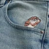 Σορτς Taz Graphic Medium Wash Super Baggy Denim Σορτς Taz Graphic Medium Wash Super Baggy Denim