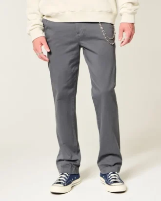 Στενό ίσιο παντελόνι τσίνo
