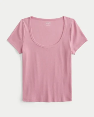 T-Shirt με στρογγυλή λαιμόκοψη