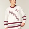 Texas A&M University Aggies Graphic Hockey Jersey