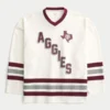 Texas A&M University Aggies Graphic Hockey Jersey